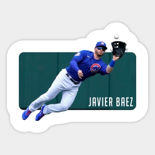 javier baez fanmade Sticker